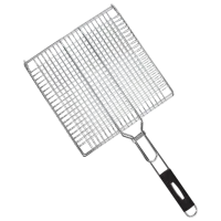 Plasă pentru grătar BBQ SC01023 Oțel inoxidabil / 320 x 305 mm