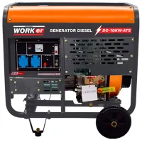 Generator de curent TehnoWorker 10KW-ATS 220 V Motorină / 10 kW