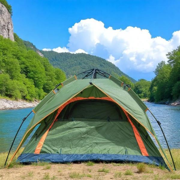 Палатка OutdooR SC00145 Синий Зеленый photo 4 Палатка OutdooR SC00145 Синий Зеленый photo 4