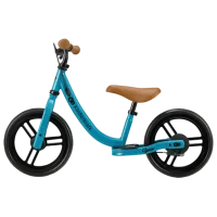Bicicletă fără pedale KinderKraft Space 12" Oțel / Blue Deep photo 2