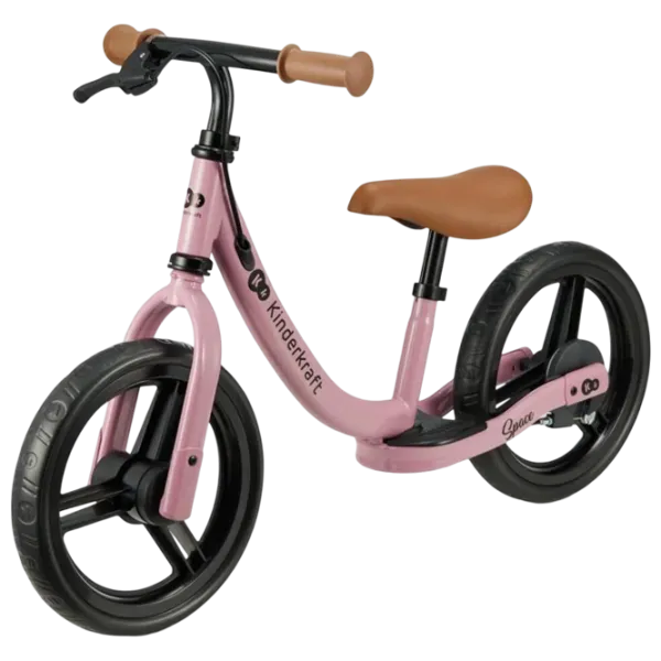 Беговел KinderKraft Space 12"  Сталь / Розовый Темный photo 1 Беговел KinderKraft Space 12"  Сталь / Розовый Темный photo 1