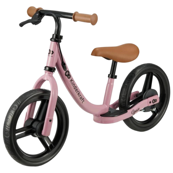 Беговел KinderKraft Space 12"  Сталь / Розовый Темный photo 1 Беговел KinderKraft Space 12"  Сталь / Розовый Темный photo 1