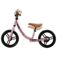 Bicicletă fără pedale KinderKraft Space 12" Oțel / Pink Dark photo 4