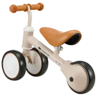 Bicicletă fără pedale KinderKraft Cutie 5.9" Metal / Beige Light photo 3