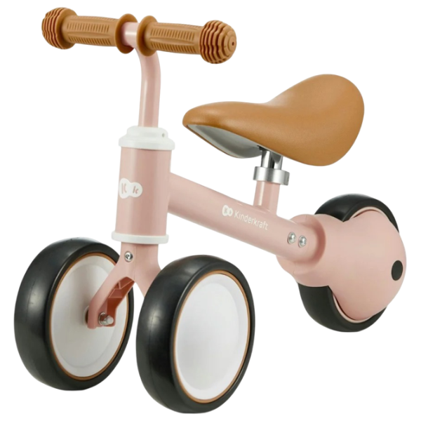 Bicicletă fără pedale KinderKraft Cutie 5.9"  Metal / Pink White photo 1