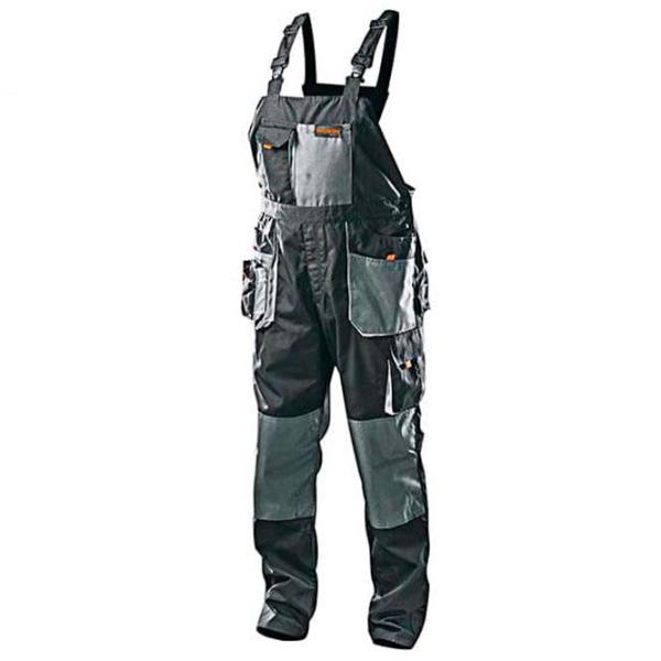 Costum de lucru unisex Wokin 452605  / Black-Gray photo 1