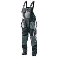 Costum de lucru unisex Wokin 452605  / Black-Gray