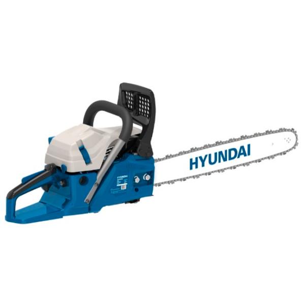 Fierăstrău cu lanţ Hyundai HY-CS4540 pe benzină/ Blue photo 1