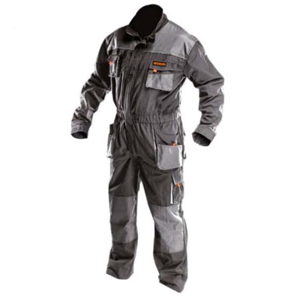 Costum de lucru unisex Wokin 452607  / Black-Gray photo 1