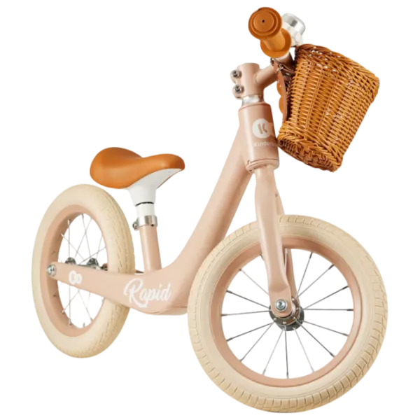 Беговел KinderKraft Rapid 2 6"  Сталь / Розовый White photo 2 Беговел KinderKraft Rapid 2 6"  Сталь / Розовый White photo 2