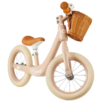 Bicicletă fără pedale KinderKraft Rapid 2 6" Oțel / Pink White photo 2