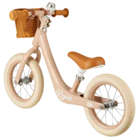 Bicicletă fără pedale KinderKraft Rapid 2 6" Oțel / Pink White photo 3