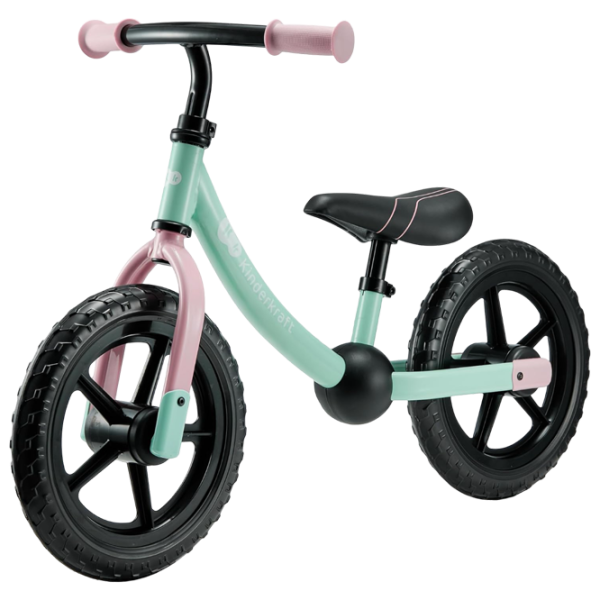 Bicicletă fără pedale KinderKraft 2Way Next 11" 11" Metal / Mint Pink photo 1 Bicicletă fără pedale KinderKraft 2Way Next 11" 11" Metal / Mint Pink photo 1