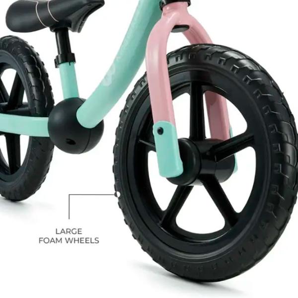 Bicicletă fără pedale KinderKraft 2Way Next 11" 11" Metal / Mint Pink photo 4 Bicicletă fără pedale KinderKraft 2Way Next 11" 11" Metal / Mint Pink photo 4