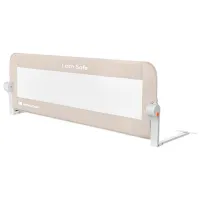 Барьер для кроватки KikkaBoo I am Safe Бежевый / Полиэстер