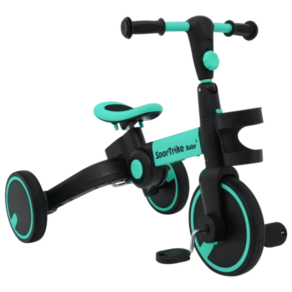 Bicicletă fără pedale Ramiz Happy Bike Sportrike  Oțel / Blue Black photo 4 Bicicletă fără pedale Ramiz Happy Bike Sportrike  Oțel / Blue Black photo 4