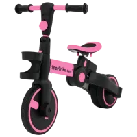 Bicicletă fără pedale Ramiz Happy Bike Sportrike Oțel / Pink Black photo 3