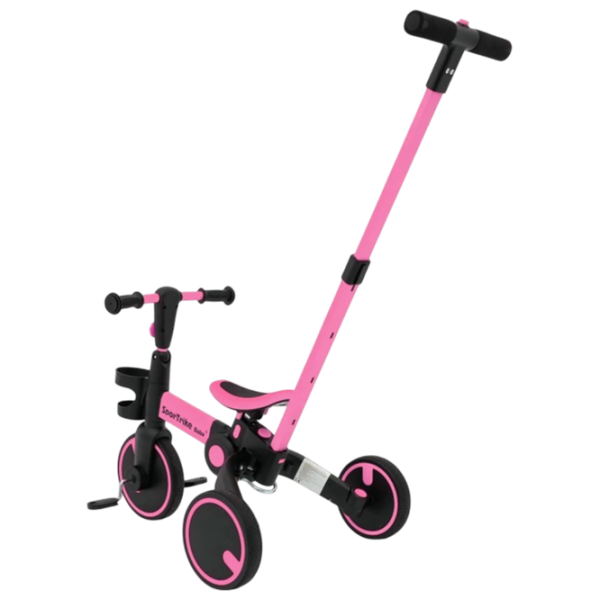 Беговел Ramiz Happy Bike Sportrike  Сталь / Розовый Черный photo 4
