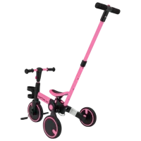 Bicicletă fără pedale Ramiz Happy Bike Sportrike Oțel / Pink Black photo 4