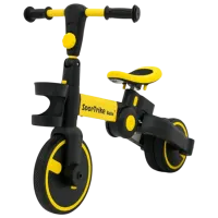 Bicicletă fără pedale Ramiz Happy Bike Sportrike Oțel / Yellow Black photo 3