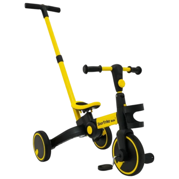 Bicicletă fără pedale Ramiz Happy Bike Sportrike  Oțel / Yellow Black photo 7 Bicicletă fără pedale Ramiz Happy Bike Sportrike  Oțel / Yellow Black photo 7