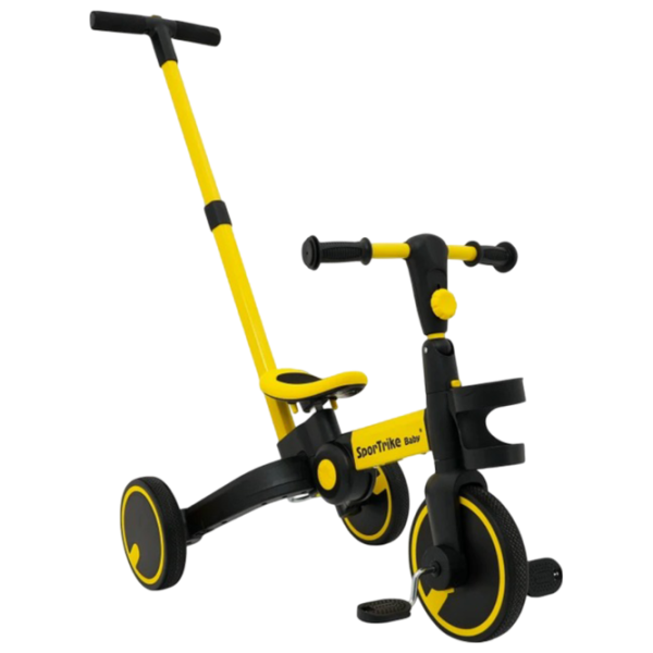 Bicicletă fără pedale Ramiz Happy Bike Sportrike  Oțel / Yellow Black photo 7 Bicicletă fără pedale Ramiz Happy Bike Sportrike  Oțel / Yellow Black photo 7