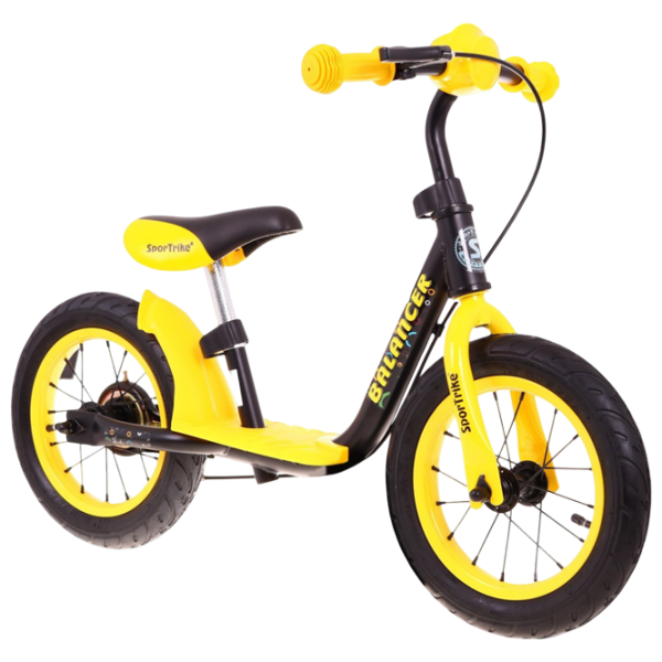 Bicicletă fără pedale SportTrike Balancer 12" 12" Oțel / Yellow Black photo 1 Bicicletă fără pedale SportTrike Balancer 12" 12" Oțel / Yellow Black photo 1