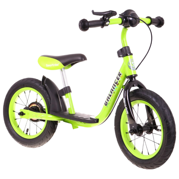 Bicicletă fără pedale SportTrike Balancer 12" 12" Oțel / Green Black photo 1 Bicicletă fără pedale SportTrike Balancer 12" 12" Oțel / Green Black photo 1