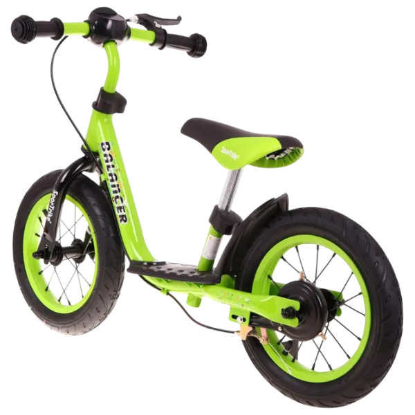 Bicicletă fără pedale SportTrike Balancer 12" 12" Oțel / Green Black photo 3 Bicicletă fără pedale SportTrike Balancer 12" 12" Oțel / Green Black photo 3