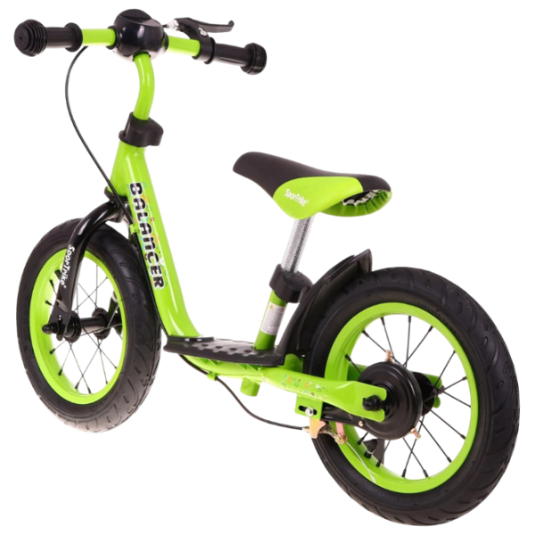 Bicicletă fără pedale SportTrike Balancer 12" 12" Oțel / Green Black photo 3 Bicicletă fără pedale SportTrike Balancer 12" 12" Oțel / Green Black photo 3