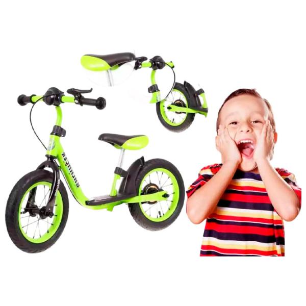 Bicicletă fără pedale SportTrike Balancer 12" 12" Oțel / Green Black photo 5 Bicicletă fără pedale SportTrike Balancer 12" 12" Oțel / Green Black photo 5