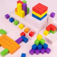 Joc educativ Insportline Rubik-Cube 3+/ Joc de logică photo 2