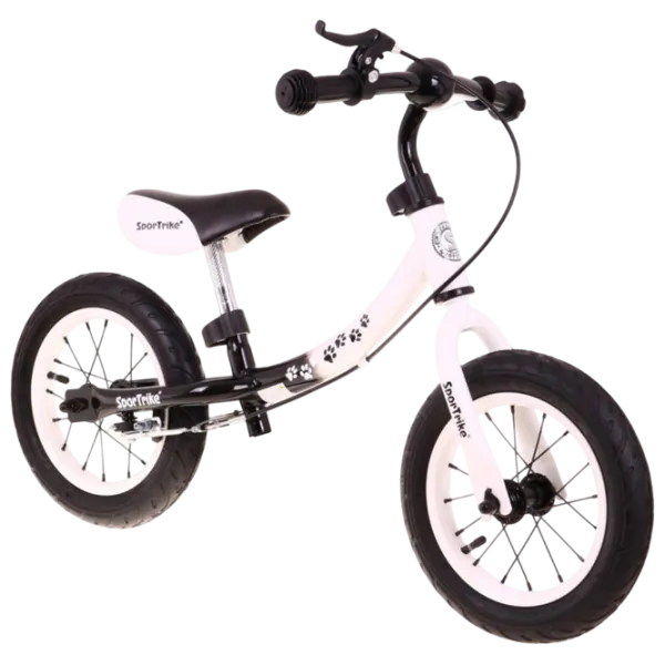 Bicicletă fără pedale SportTrike BOOMERANG 12" 12" Oțel / White Black photo 1 Bicicletă fără pedale SportTrike BOOMERANG 12" 12" Oțel / White Black photo 1