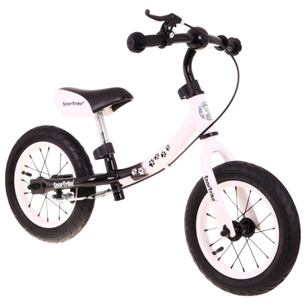 Bicicletă fără pedale SportTrike BOOMERANG 12" 12" Oțel / White Black photo 1 Bicicletă fără pedale SportTrike BOOMERANG 12" 12" Oțel / White Black photo 1