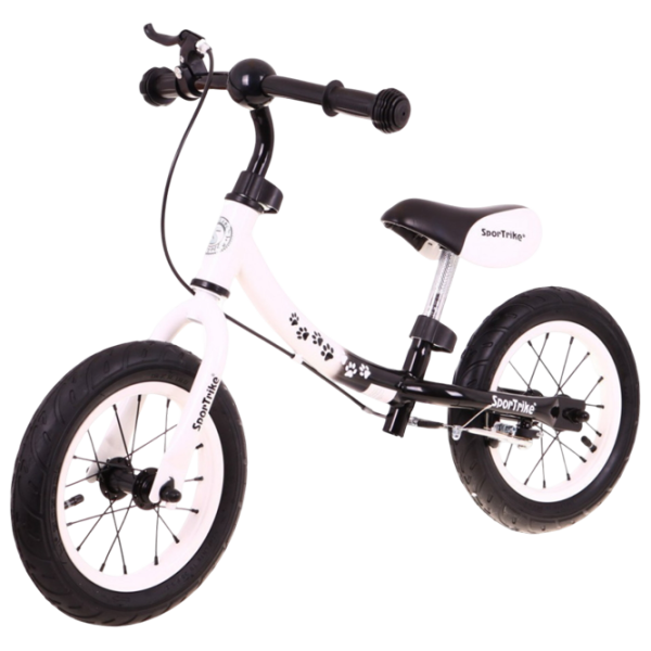 Bicicletă fără pedale SportTrike BOOMERANG 12" 12" Oțel / White Black photo 2 Bicicletă fără pedale SportTrike BOOMERANG 12" 12" Oțel / White Black photo 2