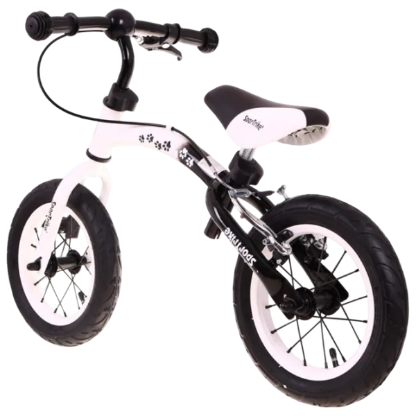 Bicicletă fără pedale SportTrike BOOMERANG 12" 12" Oțel / White Black photo 4 Bicicletă fără pedale SportTrike BOOMERANG 12" 12" Oțel / White Black photo 4