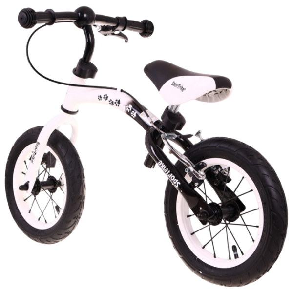 Bicicletă fără pedale SportTrike BOOMERANG 12" 12" Oțel / White Black photo 4 Bicicletă fără pedale SportTrike BOOMERANG 12" 12" Oțel / White Black photo 4