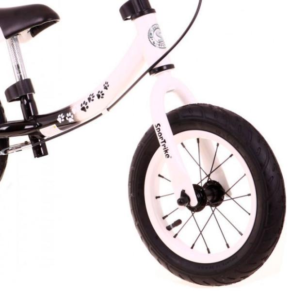 Bicicletă fără pedale SportTrike BOOMERANG 12" 12" Oțel / White Black photo 5 Bicicletă fără pedale SportTrike BOOMERANG 12" 12" Oțel / White Black photo 5