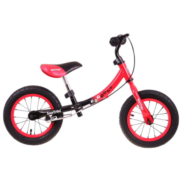Bicicletă fără pedale SportTrike BOOMERANG 12" 12" Oțel / Red Black photo 2 Bicicletă fără pedale SportTrike BOOMERANG 12" 12" Oțel / Red Black photo 2
