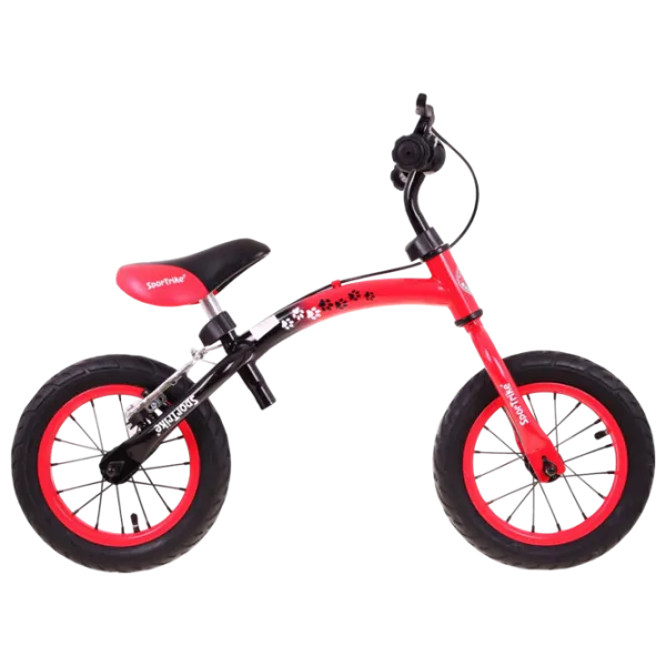 Bicicletă fără pedale SportTrike BOOMERANG 12" 12" Oțel / Red Black photo 3 Bicicletă fără pedale SportTrike BOOMERANG 12" 12" Oțel / Red Black photo 3