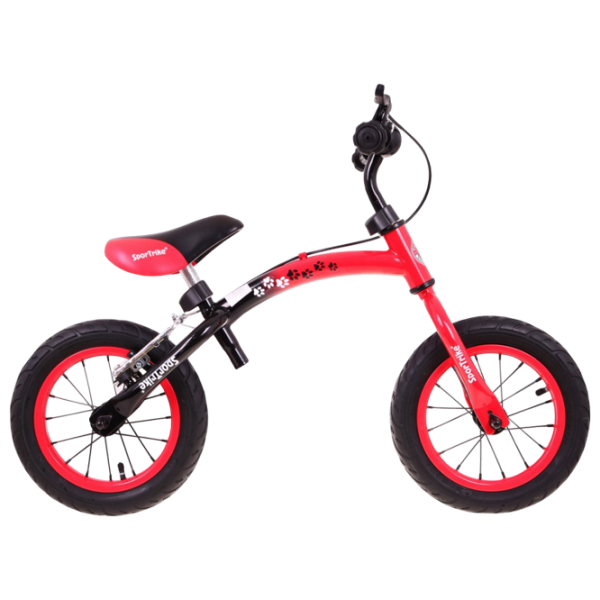 Bicicletă fără pedale SportTrike BOOMERANG 12" 12" Oțel / Red Black photo 3 Bicicletă fără pedale SportTrike BOOMERANG 12" 12" Oțel / Red Black photo 3