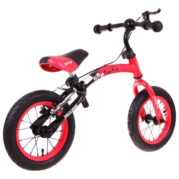 Bicicletă fără pedale SportTrike BOOMERANG 12" 12" Oțel / Red Black photo 5 Bicicletă fără pedale SportTrike BOOMERANG 12" 12" Oțel / Red Black photo 5