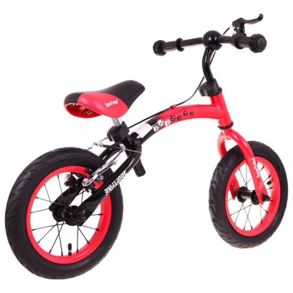 Bicicletă fără pedale SportTrike BOOMERANG 12" 12" Oțel / Red Black photo 5 Bicicletă fără pedale SportTrike BOOMERANG 12" 12" Oțel / Red Black photo 5