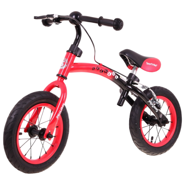 Bicicletă fără pedale SportTrike BOOMERANG 12" 12" Oțel / Red Black photo 6 Bicicletă fără pedale SportTrike BOOMERANG 12" 12" Oțel / Red Black photo 6