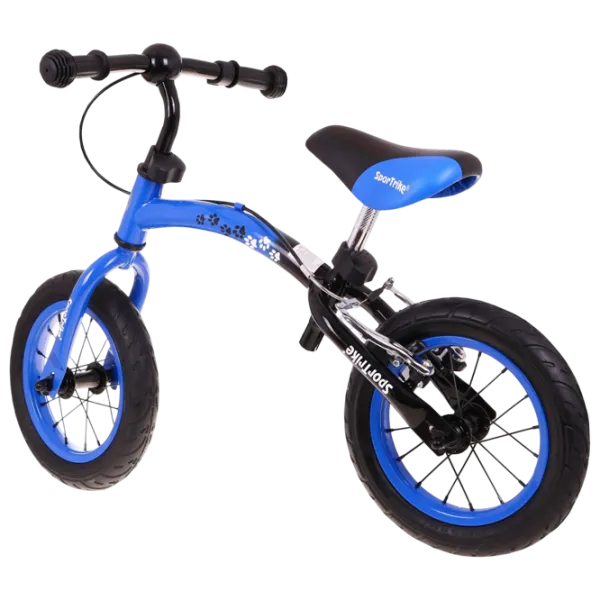 Bicicletă fără pedale SportTrike BOOMERANG 12" 12" Oțel / Blue Black photo 2 Bicicletă fără pedale SportTrike BOOMERANG 12" 12" Oțel / Blue Black photo 2