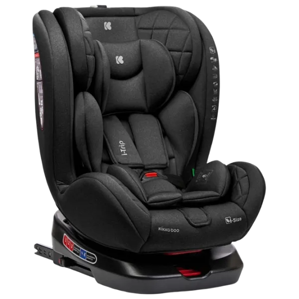 Scaun auto Kikka Boo i-Trip i-SIZE  0 luni - 12 ani / 36 kg / Black photo 1