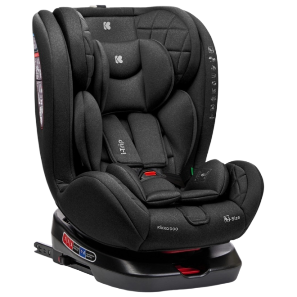 Scaun auto Kikka Boo i-Trip i-SIZE  0 luni - 12 ani / 36 kg / Black photo 1