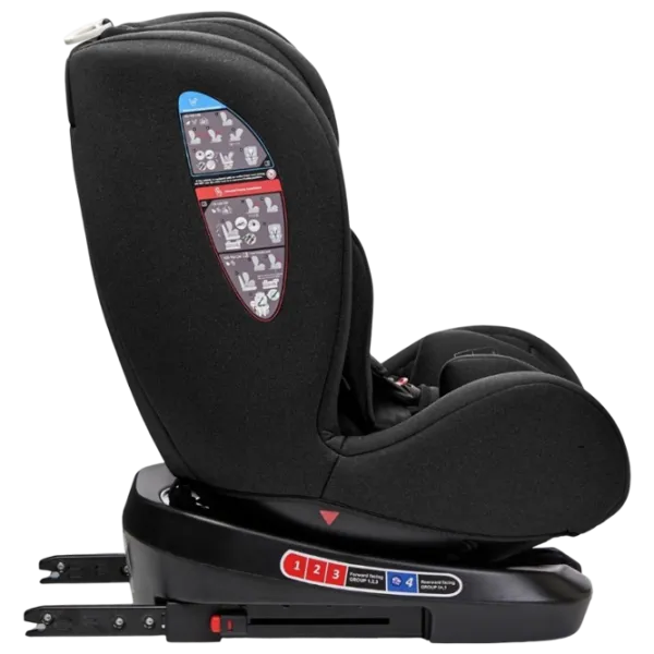 Scaun auto Kikka Boo i-Trip i-SIZE  0 luni - 12 ani / 36 kg / Black photo 3