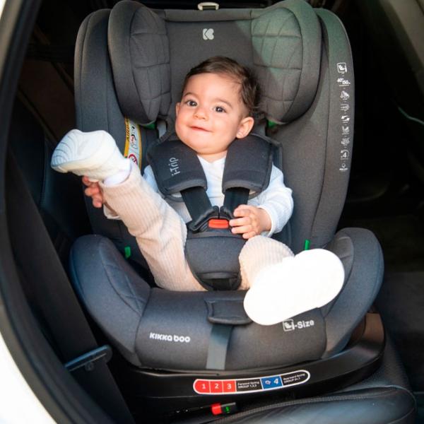Scaun auto Kikka Boo i-Trip i-SIZE  0 luni - 12 ani / 36 kg / Black photo 5