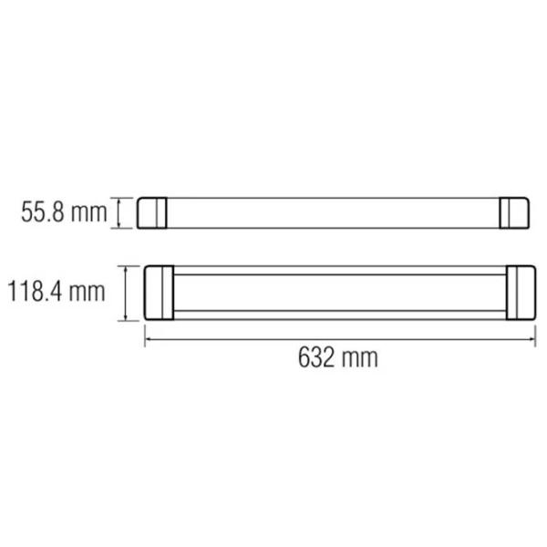 Corp de iluminat LED Horoz OKYANUS-36 LED / White photo 4